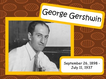 Preview of George Gershwin: Musician in the Spotlight