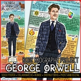 George Orwell Author Study, Body Biography Project, Animal