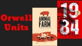 George Orwell Unit Pack: Animal Farm & 1984