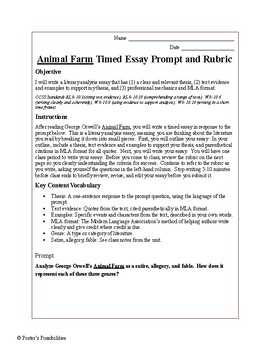 Реферат: Animal Farm By Orwell Essay Research Paper