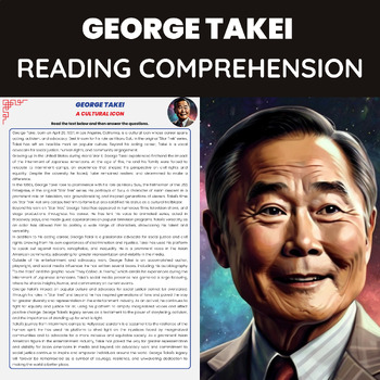 Preview of George Takei Reading Passage for AAPI Heritage Month Politics Movies TV Star