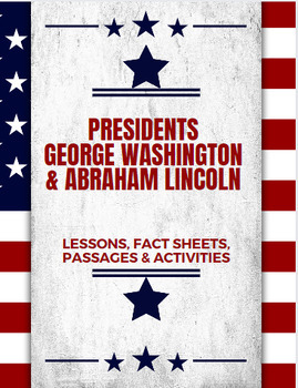 Preview of George Washington/Abraham Lincoln/President's Day Bundle