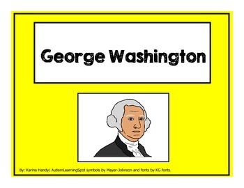 George Washington by AutismLearningSpot | TPT