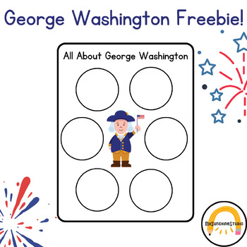 Preview of George Washington | All About George Washington | Presidents | FREEBIE