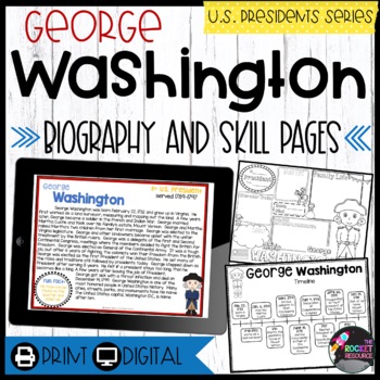 Preview of George Washington Biography | U.S. Presidents