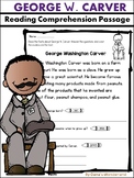 George Washington Carver Reading Comprehension Passage