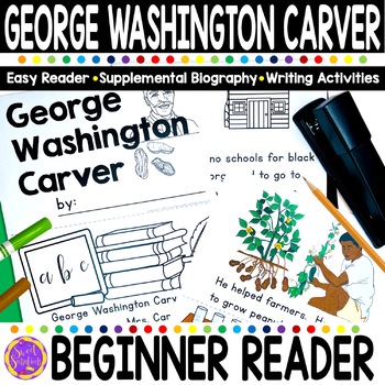 Preview of Black History Month Reading Passages George Washington Carver Activity Biography