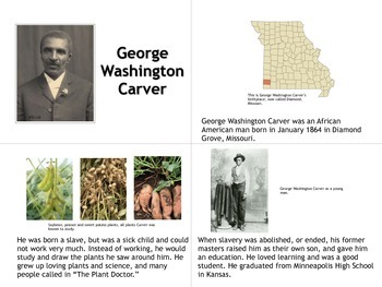Preview of George Washington Carver Packet