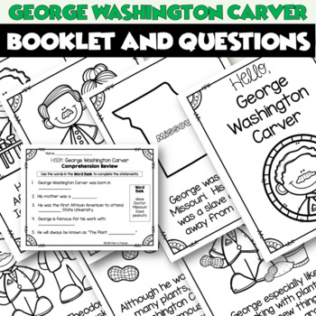Preview of George Washington Carver Booklet | Black History