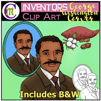 Preview of George Washington Carver Clip Art