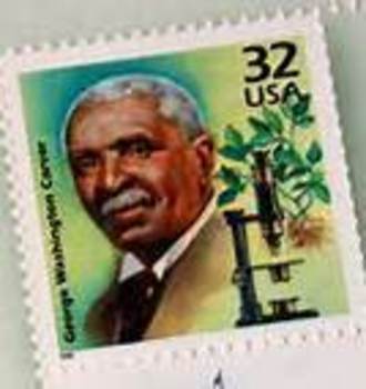 Preview of George Washington Carver, Plants and Peanuts Power Point