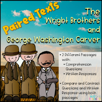 Preview of George Washington Carver and The Wright Brothers: Paired Passages