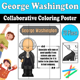 George Washington Collaborative Coloring Poster - Presiden