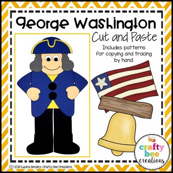 Preview of George Washington Craft | President Day Activities | American Symbols