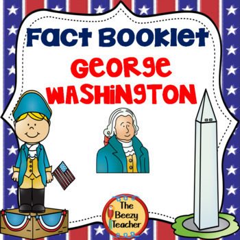 Preview of George Washington Fact Booklet | Nonfiction | Comprehension | Craft