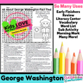 George Washington: All About George Washington Reading and