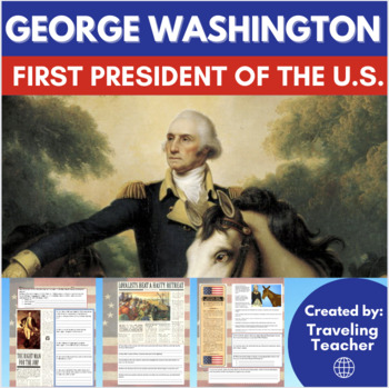Preview of George Washington: First President & Effects of the American Revolution: Reading