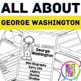 George Washington Flipbook Research Biography Unit Preside