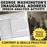George Washington Inaugural Address American Speeches Docu