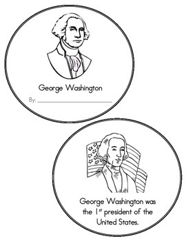 Preview of George Washington Mini-Book