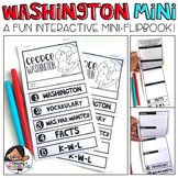 George Washington Mini-Flip (English & Spanish Versions Included)