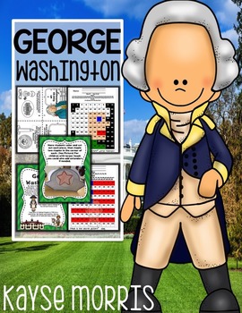 Preview of George Washington Activities, Close Reading, Crafts, and More