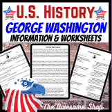 George Washington Passage with Comprehension Packet for Mi