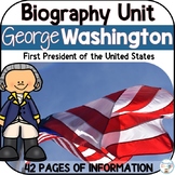 George Washington President's Day Activities Biography Rep