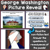 George Washington Reading Comprehension Picture Reveal Dig