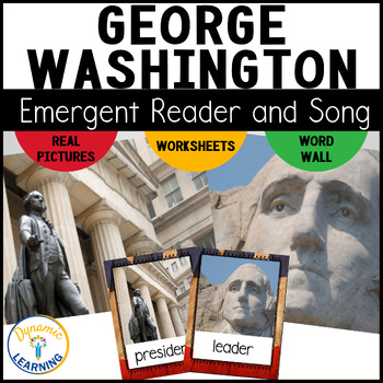 Preview of Presidents Day with George Washington Reading Comprehension Writing Worksheets