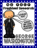 George Washington Research - FREE - NO PREP - AUDIO QR CODES