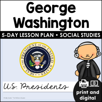 Preview of George Washington | U.S. Presidents | Social Studies for Google Classroom