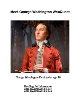 Preview of George Washington WebQuest