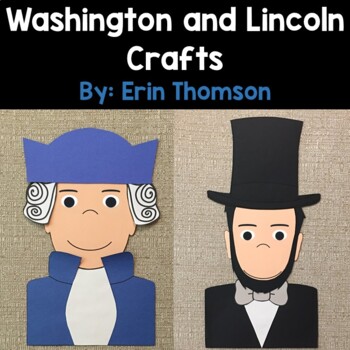 President's Day Craft Hats | George Washington & Abraham Lincoln Hats