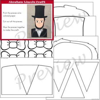 President's Day Craft Hats | George Washington & Abraham Lincoln Hats