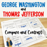 George Washington and Thomas Jefferson Compare and Contras