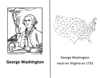 george washington biography in spanish