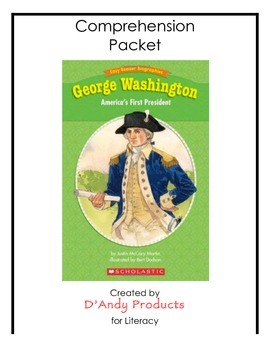 Preview of George Washington comprehension packet