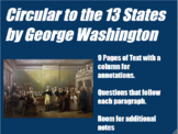 George Washington's Circular to the 13 States, 1783