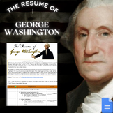 Create George Washington's Resume for President of the Uni
