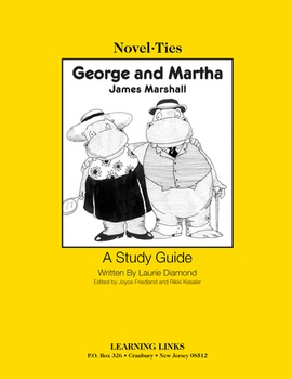 Preview of George and Martha - Novel-Ties Study Guide