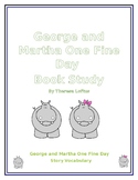 George and Martha One Fine Day By James Marshall