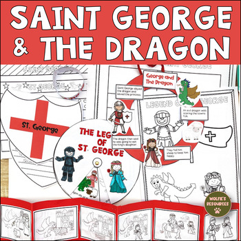 Preview of George and the Dragon Activities | Saint Georges Day | St George