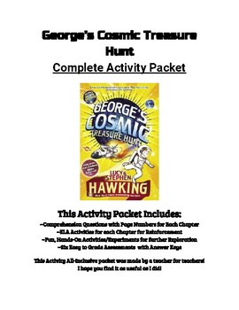 Preview of George's Cosmic Treasure Hunt Complete Activity Guide