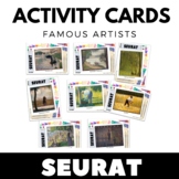 Georges Seurat Activities - Famous Artists Writing and Art