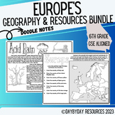 Georgia 6th Grade Social Studies:Europe Geography Domain D