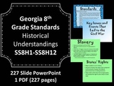 Georgia Common Core 8th Grade Social Studies Historical Un