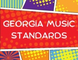 Georgia Elementary Music Standards - Superhero backgrounds