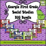 Georgia First Grade Social Studies BIG Bundle (Meets New GSE's)