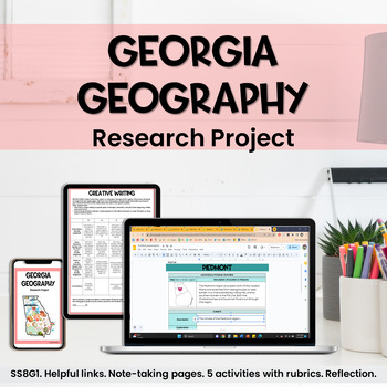 Preview of Georgia Geography Research Project SS8G1